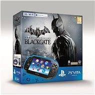 Playstation Vita Wi-fi/3G Black + 4GB paměťová karta + Batman: Arkham Origins Blackgate (Redeem Code - Herná konzola