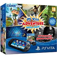  Playstation Vita PCH-2000/Wi-fi/black Adventure Pack + 8GB Memory Card + 5 games  - Game Console