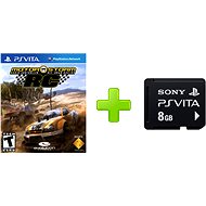 Playstation Vita Memory Card 8GB + kód ke stažení hry Motorstorm RC - Memory Card