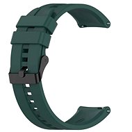 Dark Green Silicone Strap 22mm - Watch Strap
