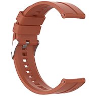 Brown Silicone Strap 22mm - Watch Strap