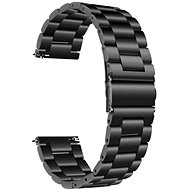 Black Metal Strap 22mm - Watch Strap