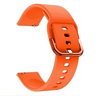 Orange Silicone Strap 20mm - Watch Strap