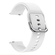 White Silicone Strap 20mm - Watch Strap