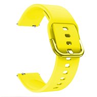 Yellow Silicone Strap 20mm - Watch Strap