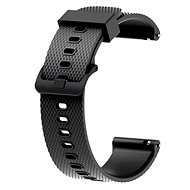 Black Sport Silicone Strap 20mm - Watch Strap