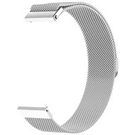 Silver Milanese Strap, Magnetic 22mm - Watch Strap