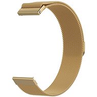 Gold Milanese Magnetic Strap 22mm - Watch Strap