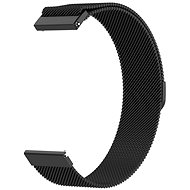 Black Milanese Magnetic Strap 22mm - Watch Strap