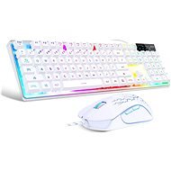 MageGee K1-W Keyboard and Mouse Combo - US - Billentyűzet+egér szett