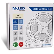 McLED Set LED pásek, WW, 4,8W/m - LED Light Strip