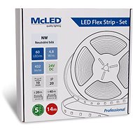 McLED Set LED strip 14m, NW, 4,8W/m - LED Light Strip