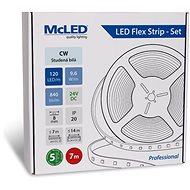 McLED Set LED strip 7m, CW, 9,6W/m - LED Light Strip