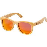 Meatfly Bamboo, Orange Light - Sunglasses