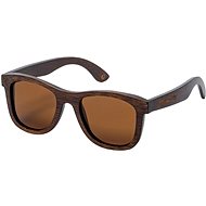 Meatfly Bamboo, Dark Coffee - Sunglasses