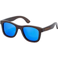 Meatfly Bamboo, Dark Blue - Sunglasses