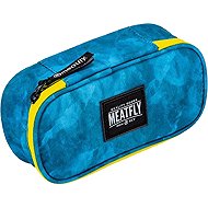 Meatfly Pencil Case, Mountains Blue - School Case