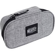 Meatfly XL Pencil Case, Grey Heather - Pencil Case