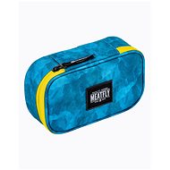 Meatfly XL Pencil Case, Mountains Blue - School Case