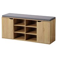 Kesper Shoe rack with seat Sonoma oak 103 × 48 × 305 cm - Shoe Rack