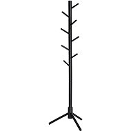 Vasagle, Standing coat rack, 8 hooks, black - Coat Hanger
