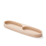 METRIE Elora-6125 Wooden bowl, solid wood, size 250 × 70 mm - Small Bowl