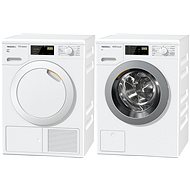 MIELE WDB 020 + MIELE TDB 220 WP Active - Washer Dryer Set