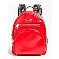 GUESS New Vibe Patent Backpack - Red - Backpack