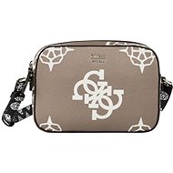 GUESS Maxi Logo Print GUESS Taupe Multi - Handbag