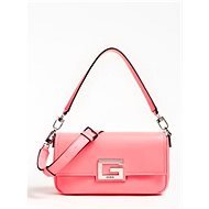 GUESS Brightside Shoulder Bag - Neon Pink - Kézitáska