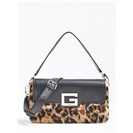 GUESS Brightside Shoulder Bag -Leopard - Handbag