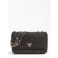 GUESS Cessily Tweed GUESS Black - Handbag