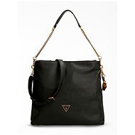 GUESS Destiny Strap Shoulder Bag - Black - Handbag