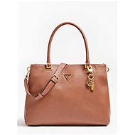 GUESS Destiny Strap Shoulder Bag - Cognac - Handbag