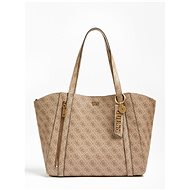 GUESS Naya 4g Logo All Over Shopper - Latte - Handbag