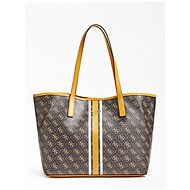 GUESS Vikky 4g Logo All Over Shopper - Brown - Handbag