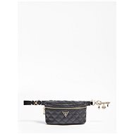 GUESS Cessy Quilted Belt Bag - Black - Bum Bag