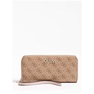 GUESS Alby All-Over 4g Logo Wallet - Brown - Wallet