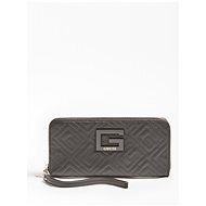 GUESS Janay Quilted Maxi Wallet - Black - Wallet
