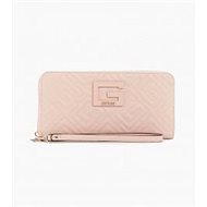 GUESS Janay Quilted Maxi Wallet - Rosewood - Wallet