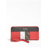 GUESS Katey 4g Logo Maxi Wallet - Red Multi - Wallet