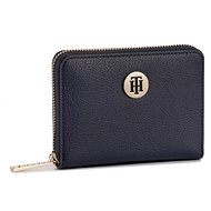 TOMMY HILFIGER The Core Compact Zip-Around Wallet AW0AW06846 Navy Blue - Wallet