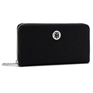 TOMMY HILFIGER The Core Zip-Around Wallet AW0AW06847 Black - Wallet