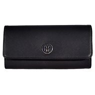 TOMMY HILFIGER The Core Large Flap Wallet AW0AW07114 Black - Wallet