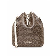 CALVIN KLEIN CK Mono Drawstring Medium Bucket Bag K60K6064770HD Brown - Handbag