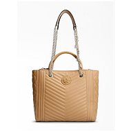 GUESS Lida society satchel - beige - Handbag