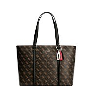 GUESS washington tote - brown multi - Handbag