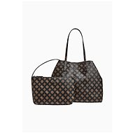 GUESS Vikky roo tote - mocha logo - Handbag
