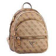 GUESS Manhattan Backpack - Latte Logo - Backpack