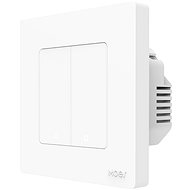 MOES ZS-SR-EU2, Zigbee, 2Gang, White - Light Switch